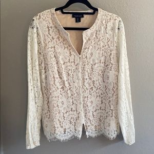 Lacey blouse